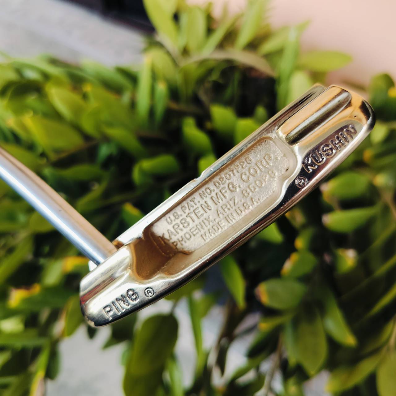 PUTTER PING KUSHIN เป็น KUSHIN ที่ใช้วัสดุทองเหลือง รุ่นแรง ไม้กอล์ฟพรีเมี่ยมมือสอง ของแท้ By NakaraLuxurious