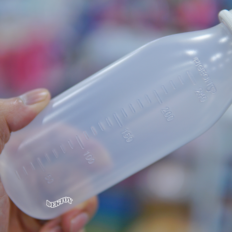 Pigeon พีเจ้น ขวดป้อนอาหารเหลวพร้อมช้อน 8 ออนซ์