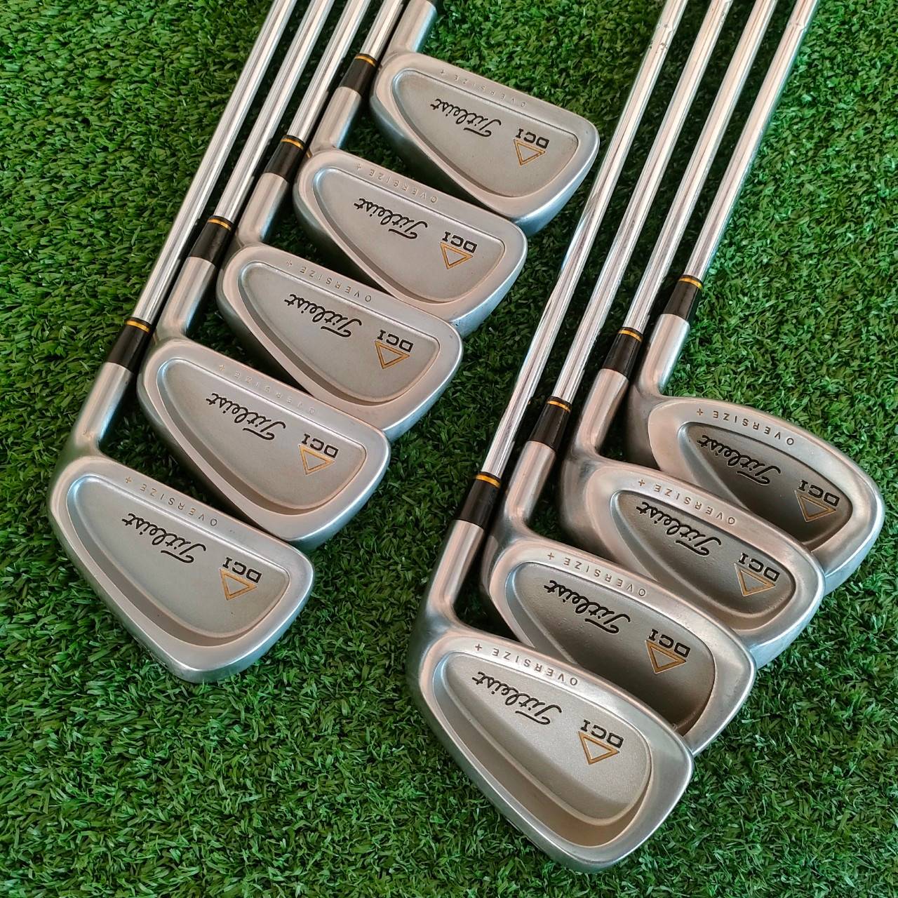 🏌️ ชุดเหล็ก TITLEIST DCI OVERSIZE+ มีเหล็ก 3-9 เเละ PW SW ก้าน TRI SPEC FLEX R สภาพสวยเดิม!! ไม้กอล์ฟมือสอง ของแท้ BY NakaraLuxurious