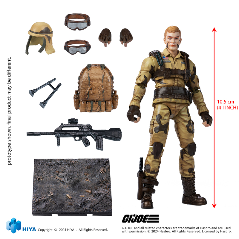 [สั่งจอง] Hiya EXQUISITE MINI Series EMG0365 1/18 : G.I.Joe - Dusty