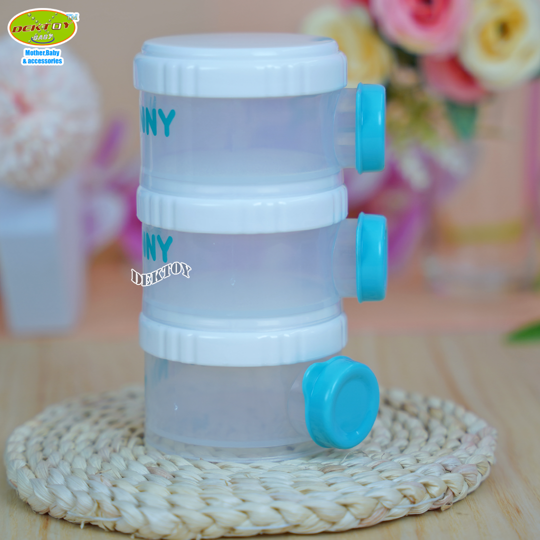 NANNY แนนนี่ ชั้นแบ่งนม 3 ชั้นแบบเปิดข้างคลาสสิค N201