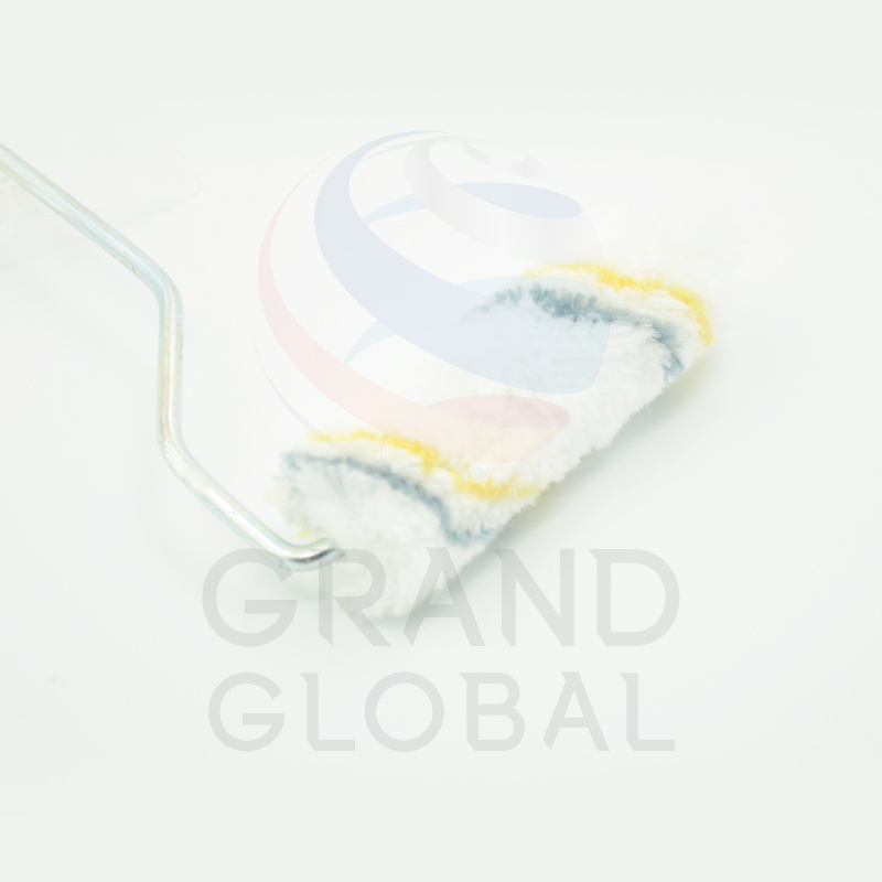 SOLID ลูกกลิ้งทาสี ลูกกลิ้งทาสีน้ำ ลูกกลิ้งทาสีน้ำมัน ลูกกลิ้ง ทาสี 4 นิ้ว ด้ามยาว แกนยาว