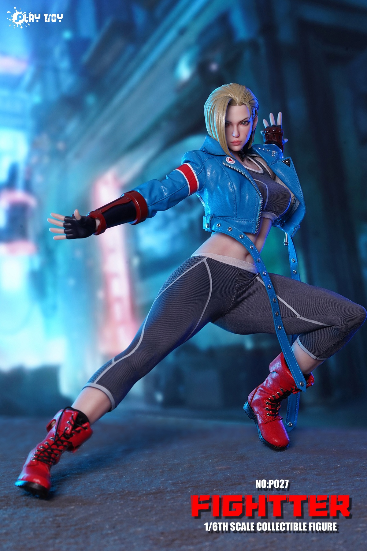[สั่งจอง] PLAY TOY P027 1/6 : Fightter Female Warrior