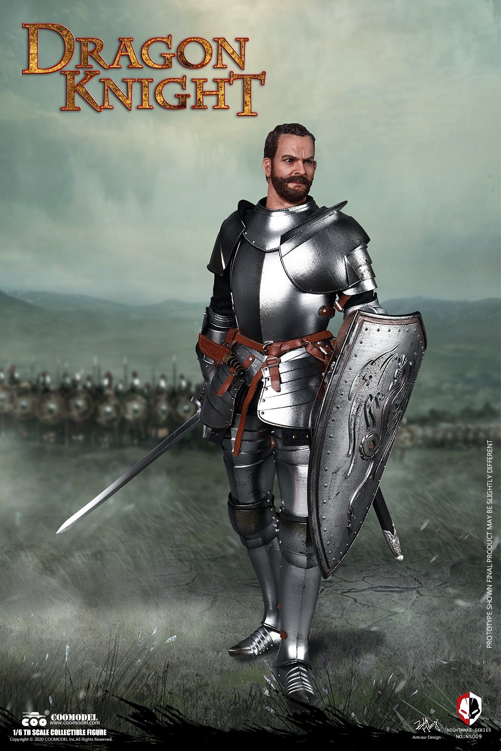 [สั่งจอง]COOMODEL NS009 1/6 NIGHTMARE SERIES - DRAGON KNIGHT