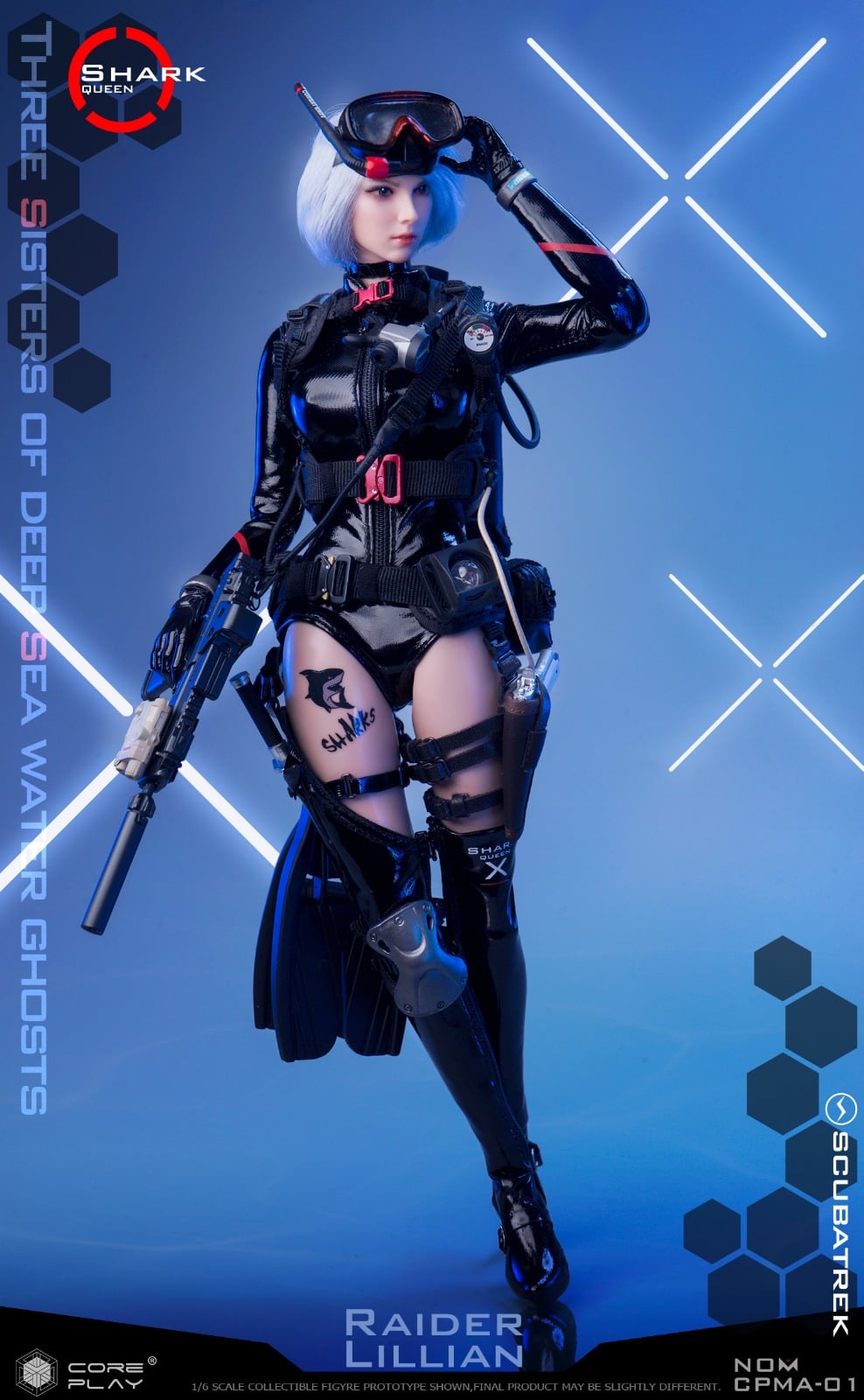 [สั่งจอง]Coreplay CPMA-01 1/6 : Three Sisters Of Deep SEA Water Ghosts RAIDER LILLIAN