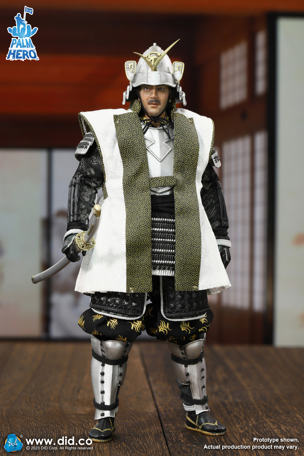 [สั่งจอง] DID 1/12 : Palm Hero Japan Samurai Series - XJ80014 : Uesugi Kenshin