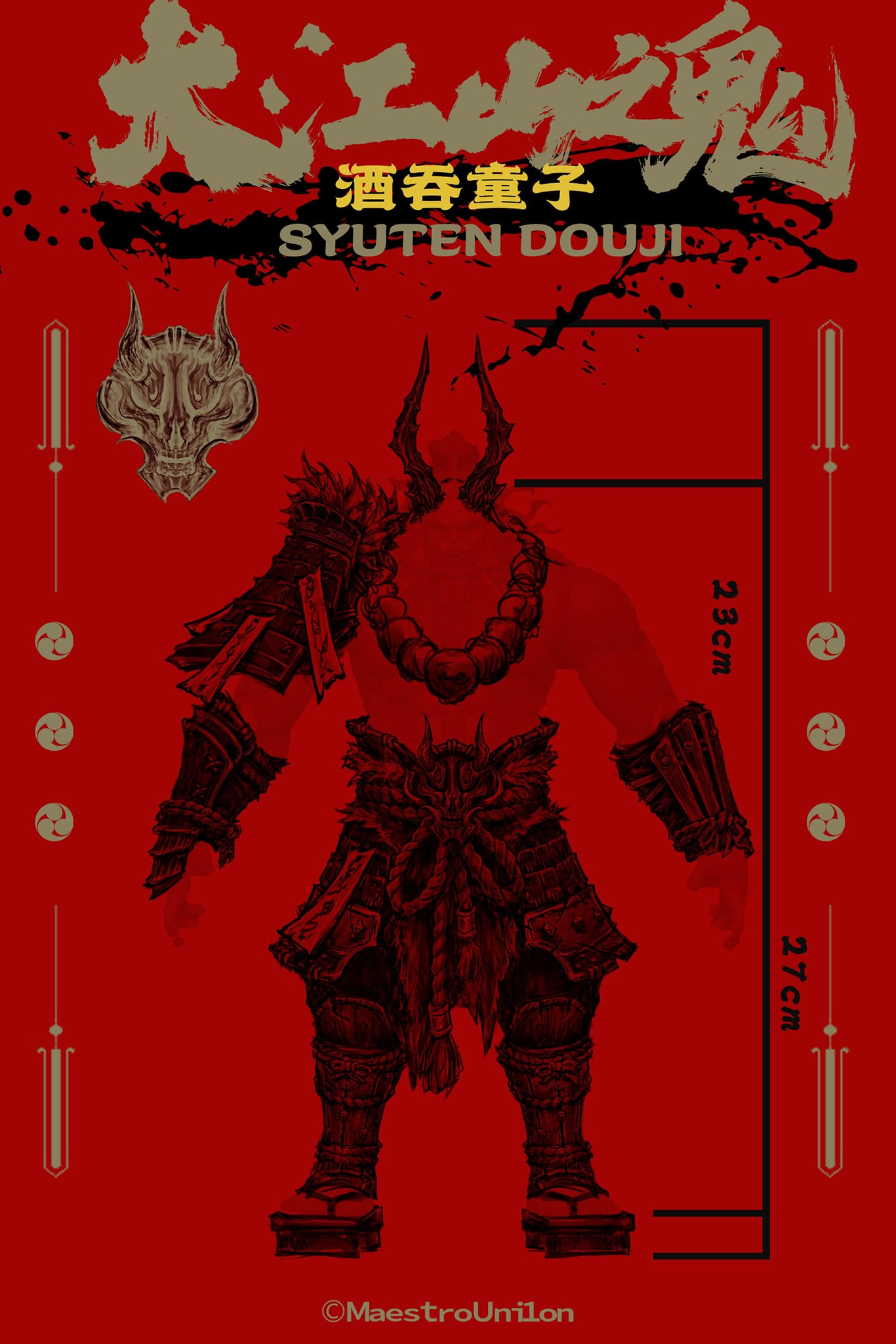 [สั่งจอง]Maestro Union MU-IL001 1/12 : Immortal Legend Syuten DouJI (23cm)