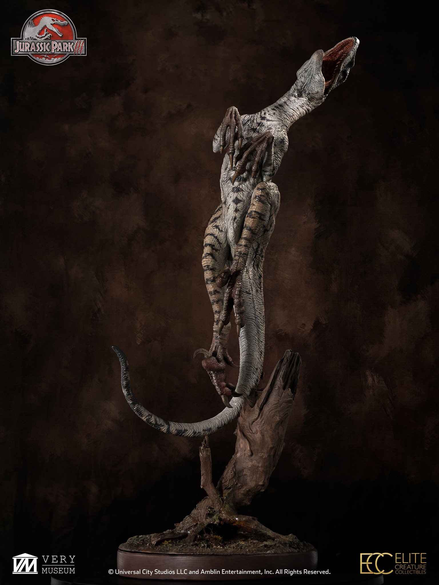 [สั่งจอง] ECC : Female Velociraptor "White Queen" Maquette (JP3)