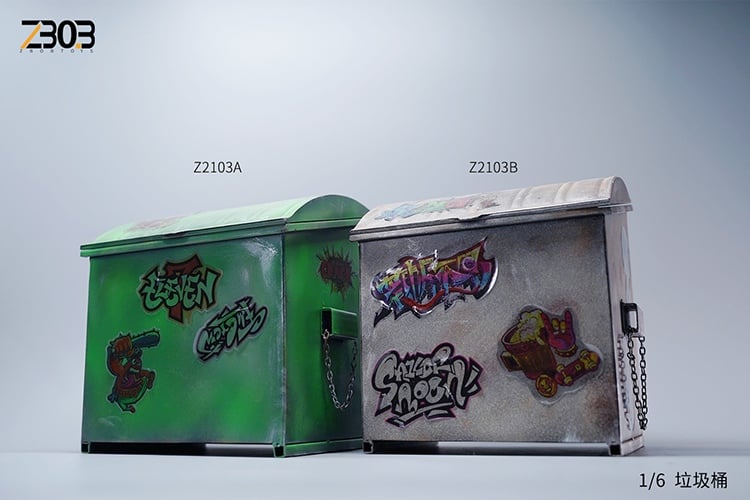 [สั่งจอง]ZBOBTOYS Z2103 1/6 : Garbage can