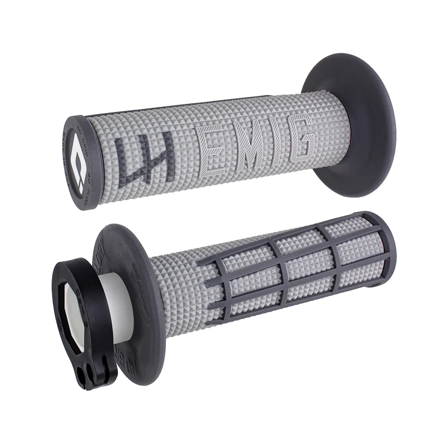 ปลอกแฮนด์ ODI Grips EMIG 2.0 V2 Lock-On - Grey/Graphite