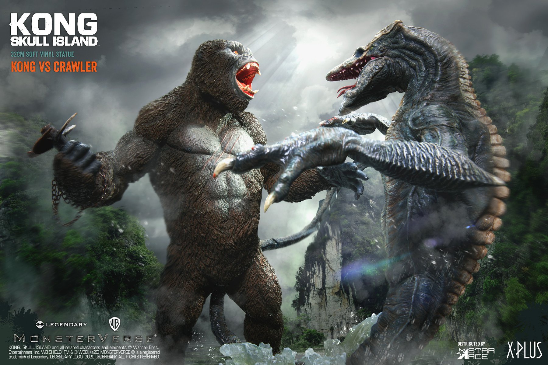 [สั่งจอง]Star Ace Kong Skull Island : Kong 2.0 VS Skull Crawler