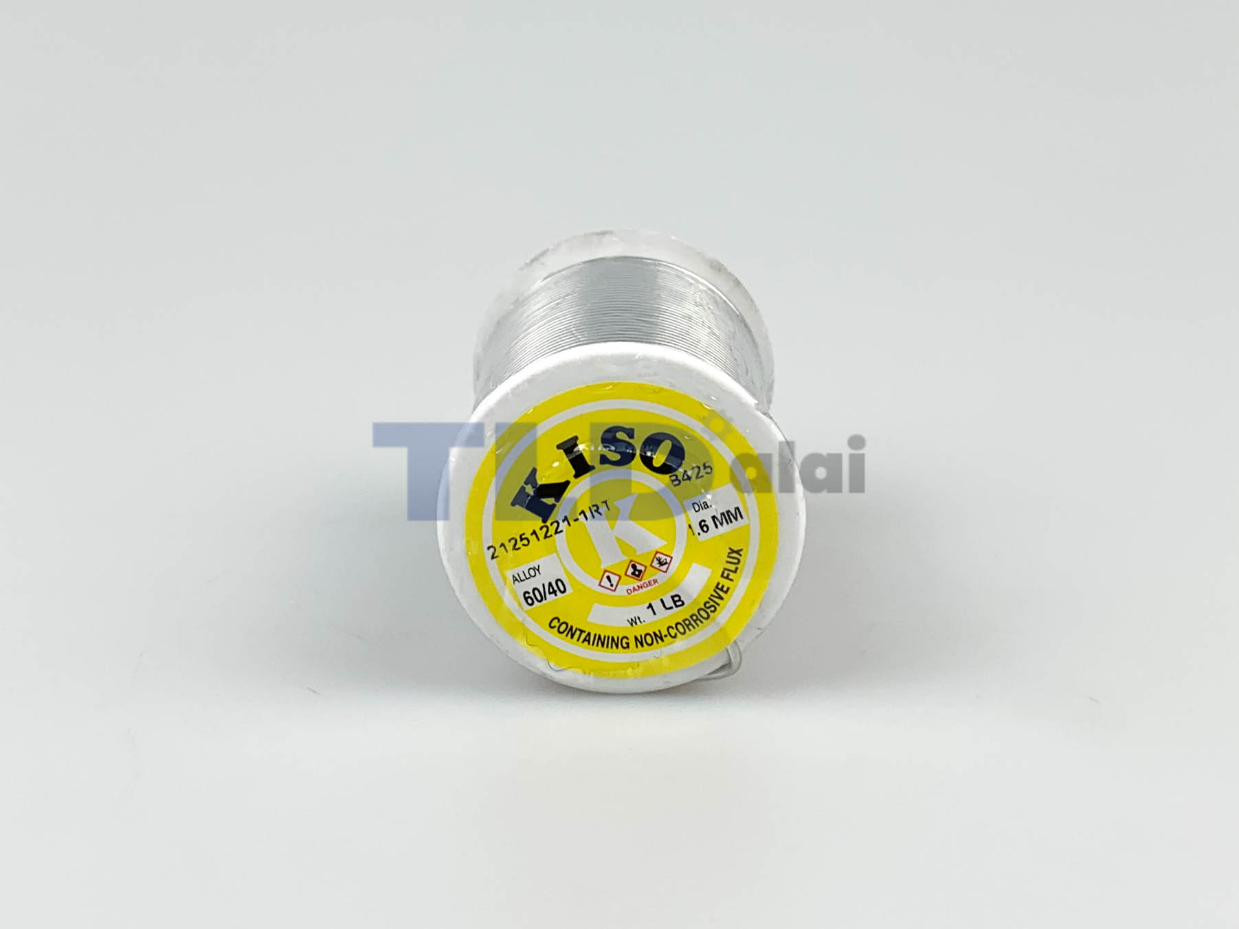 ตะกั่วบัดกรี ยี่ห้อ Kiso ตะกั่วขนาด 1.6mm. น้ำหนัก 1Lb. ปริมาณตะกั่ว 40% ให้เยอะ บัดกรีง่าย ไม่ต้องใช้ฟลักเพิ่ม