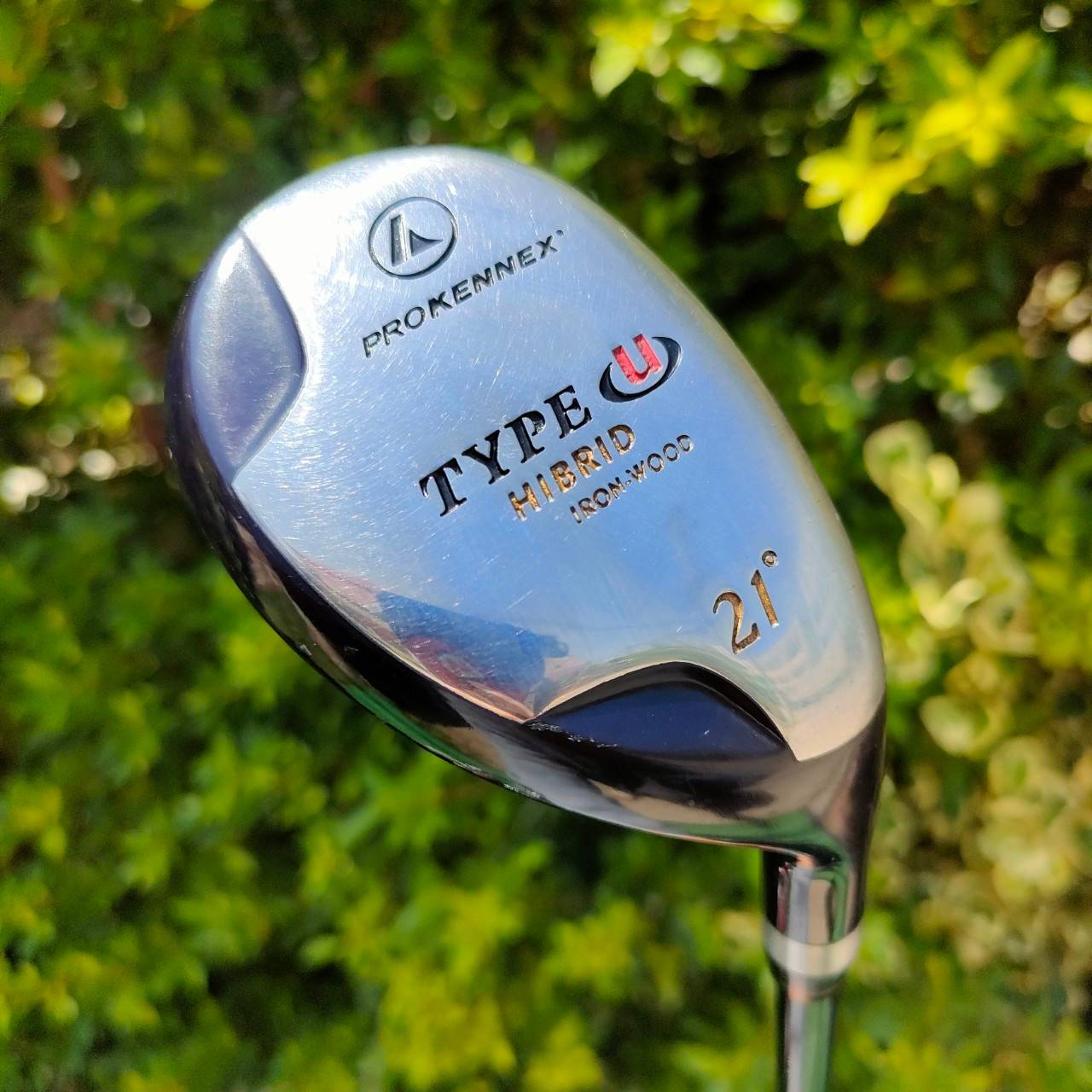 HYBRID PROKENNEX TYPE U องศา 21 ก้าน TYPE U JAPAN FLEX R หน้า Ti สุดยอดวัสดุไทเทเนี่ยม ตีง่ายและไกล เป็นวัสดุเบา ไม้กอล์ฟมือสอง ของแท้ BY NakaraLuxurious
