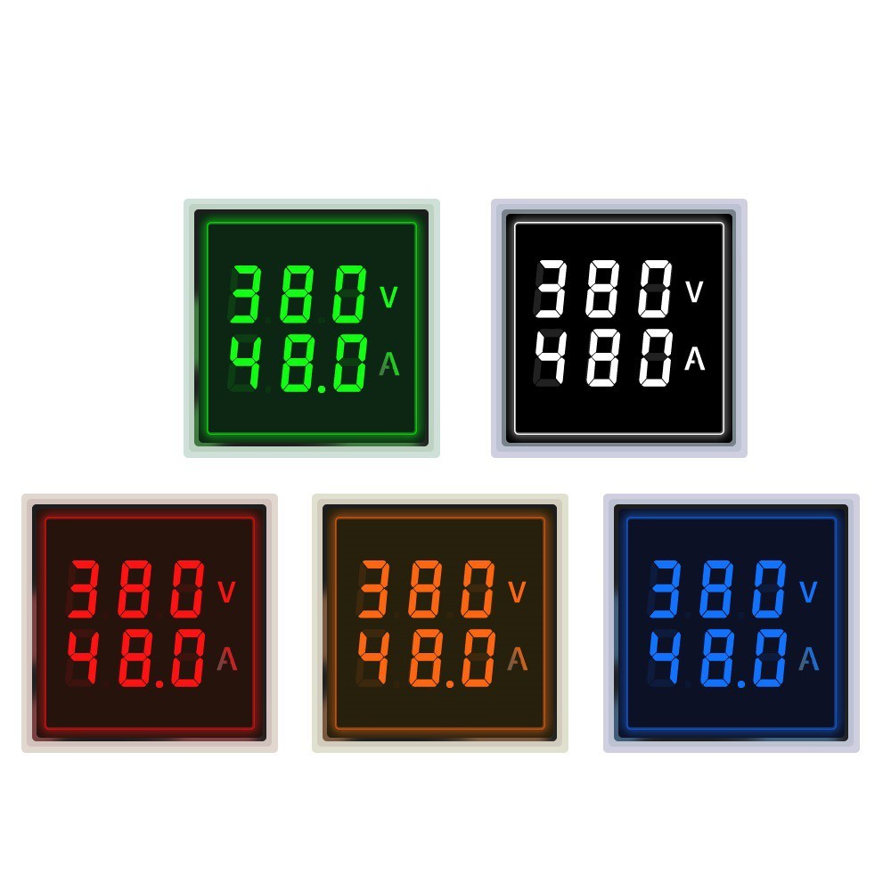 AC Volt. + Amp. Meter 22 mm