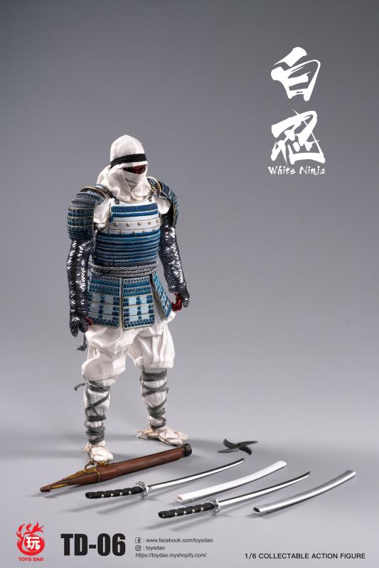 [สั่งจอง] Toys Dao TD-06 1/6 : White Ninja