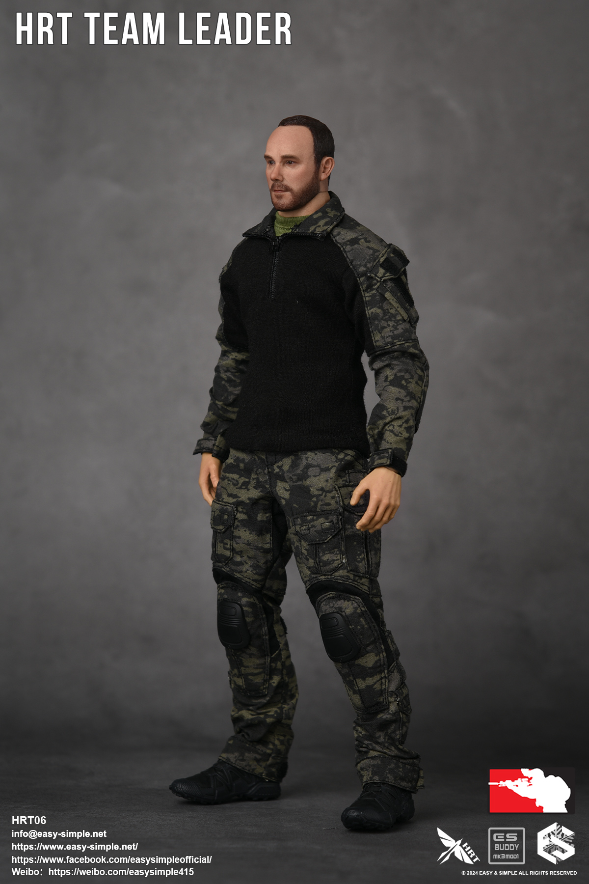 [สั่งจอง]Easy&Simple HRT06 1/6 : HRT TEAM LEADER