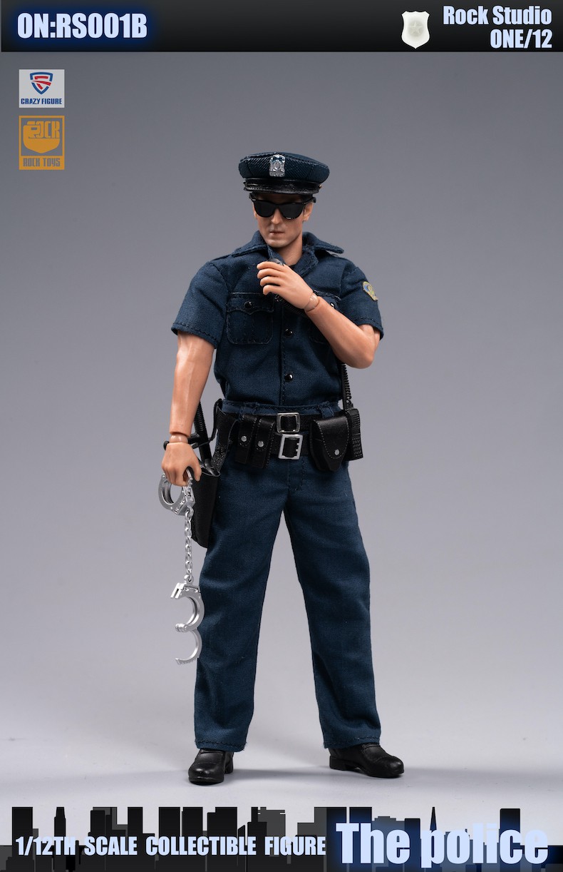 [สั่งจอง]ROCKTOYS RS001A/B/C 1/12 The Police D Kind [3 figure set]