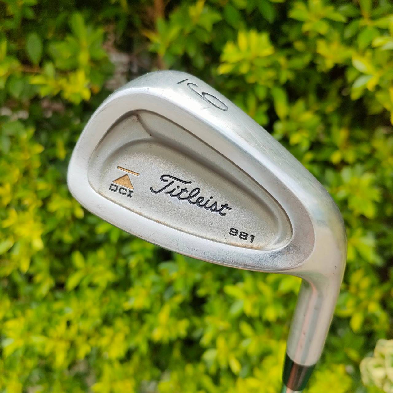เหล็ก 9 TITLEIST DCI 981 ก้าน PRECISON RIFLE FCM5.5 เหล็กคมจัด และมี CAVITY ด้วย ก้านไม่มีปล้อง ตีแทง ตีมันส์!!! ไม้กอล์ฟมือสอง ของแท้ BY NakaraLuxurious