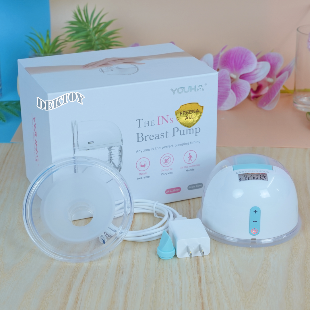 Youha เครื่องปั๊มนมไร้สาย Freena All (YH8200) ปั๊มนมสะดวก ไม่ต้องจับ