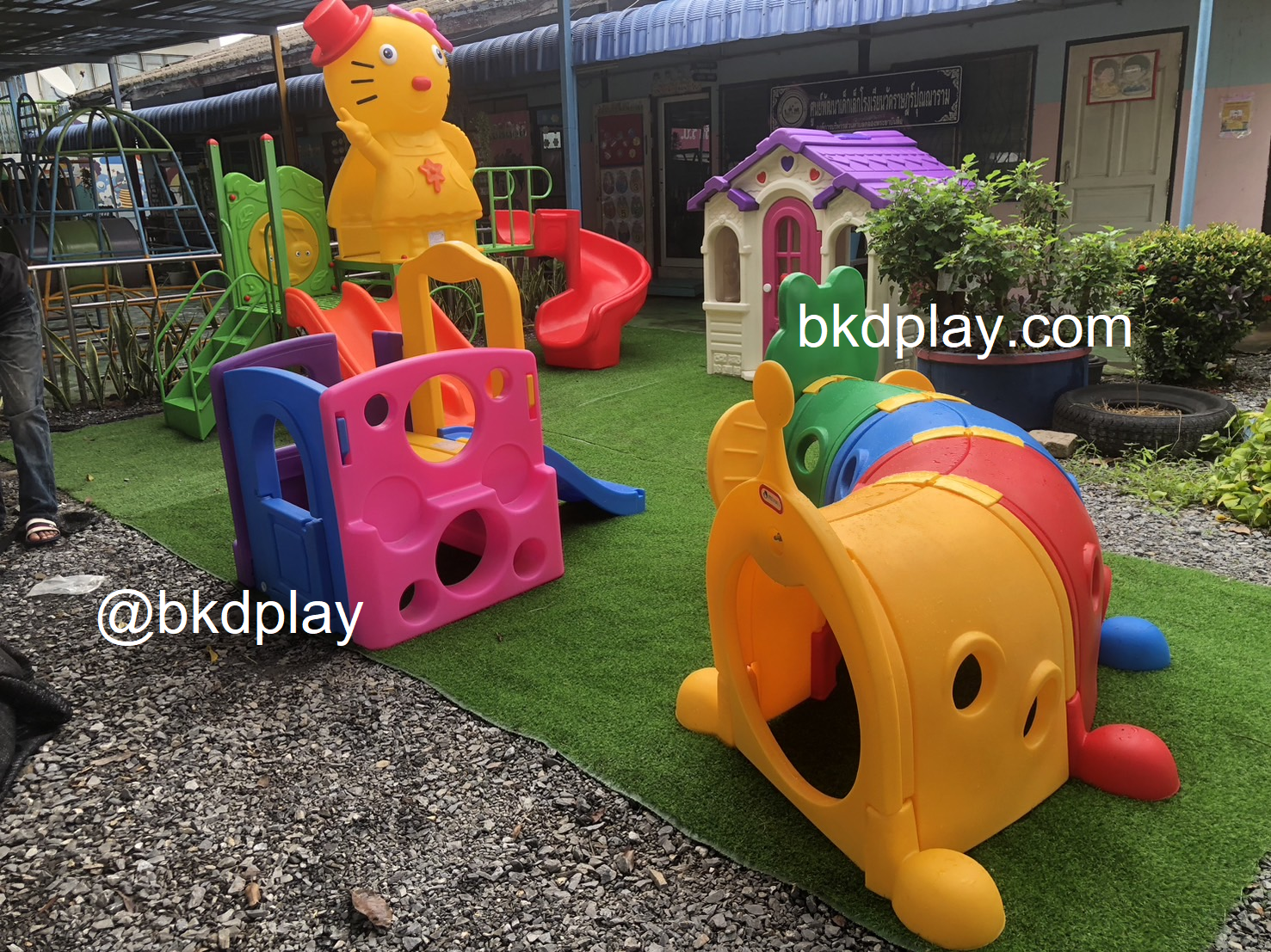 บ้านกระดานลื่นสีหวาน ,บ้านของเล่น ของเล่นเสริมพัฒนาการ เครื่องเล่นสนาม ของเล่นเด็ก พร้อมส่ง