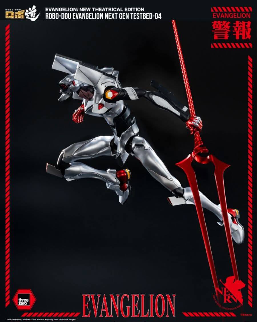 [สั่งจอง]threezero Evangelion: New Theatrical Edition Robo-Dou Evangelion Next Gen Testbed-04 (25Cm)