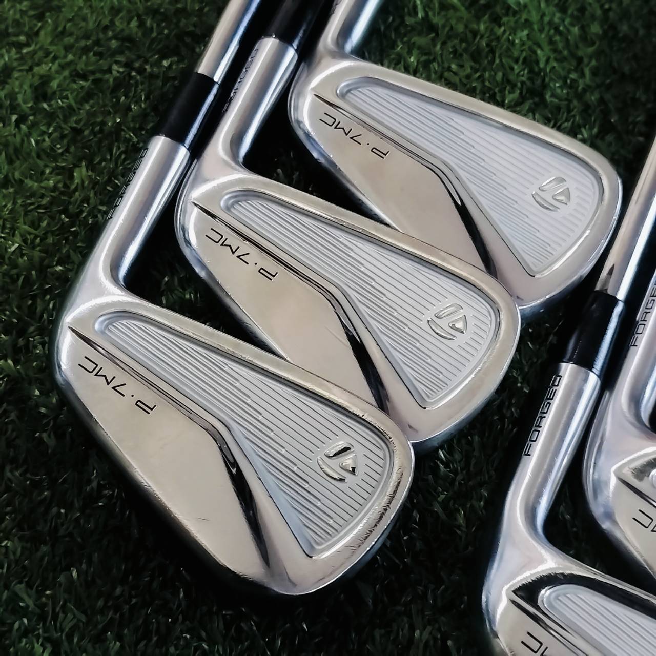 ชุดเหล็ก Taylormade P∙7MC FORGED ก้าน NSPRO 950 FLEX R MADE IN JAPAN มีเหล็ก 5 6 7 8 9 PW ครบ สภาพสวยมาก รุ่นท๊อปสุด ของใหม่ราคา 5 หมื่นปลายๆ ไม้กอล์ฟพรีเมี่ยมมือสอง ของแท้ By NakaraLuxurious