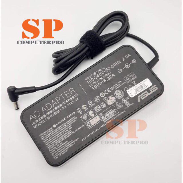 Adapter ASUS อแดปเตอร์ของแท้ ASUS FX504G K550J A550J X550 N56 G551 GL552 GL553 N550 A43S N61 19V 6.32A หัว 5.5*2.5 120W