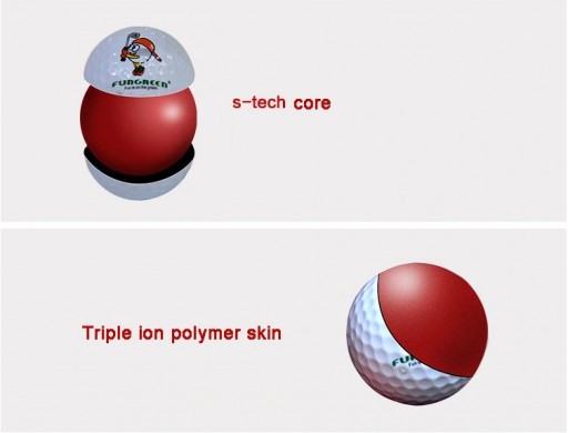 ลูกกอล์ฟ GOLF BALL COLOR PLAYEAGLE