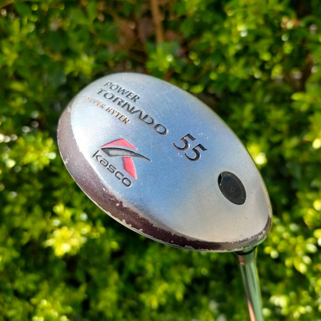 HYBRID KASCO POWER TORNADO 55 SUPER HYTEN ก้าน รุ่น MAS2 ของแบรนด์ TAYLORMADE FLEX S รุ่นยอดนิยม ไม้กอล์ฟมือสอง ของแท้ BY NakaraLuxurious