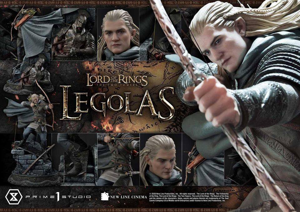 [สั่งจอง]Prime 1 Studio PMLOTR-05: LOTR The Two Tower - Legolas