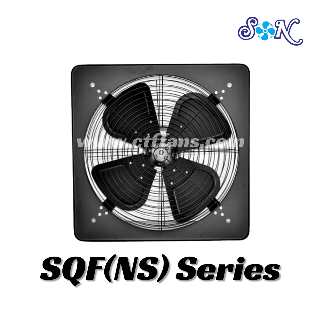 พัดลมระบายอากาศติดผนัง SON Model: SQF (NS)