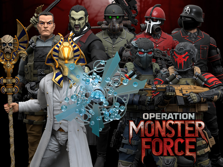 [สั่งจอง] FRESH MONKEY FICTION 1/12 : OPERATION - MONSTER FORCE [Wave1]