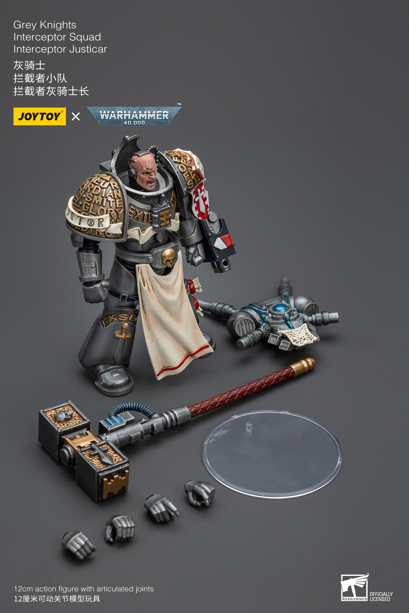 [สั่งจอง] JOYTOY Warhammer 40K 1/18 : Grey Knights