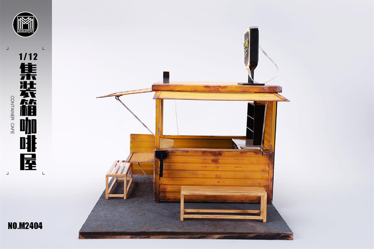 [สั่งจอง] MMMTOYS M2404 1/12 : Container Café Haven (ไม่รวมฟิกเกอร์)