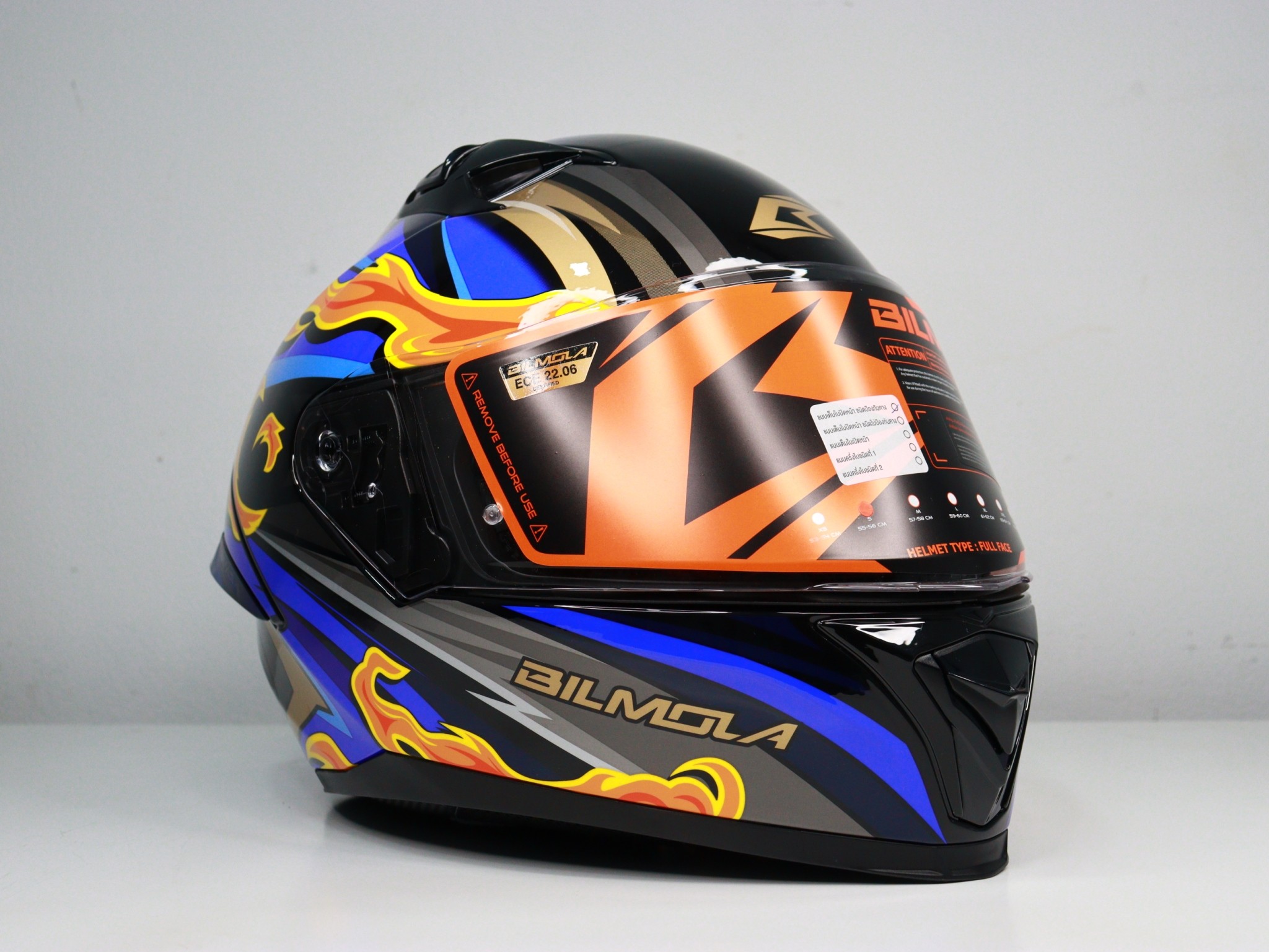 หมวกกันน็อค BILMOLA วันพีช รุ่น Veloce S(SABO) Size:S