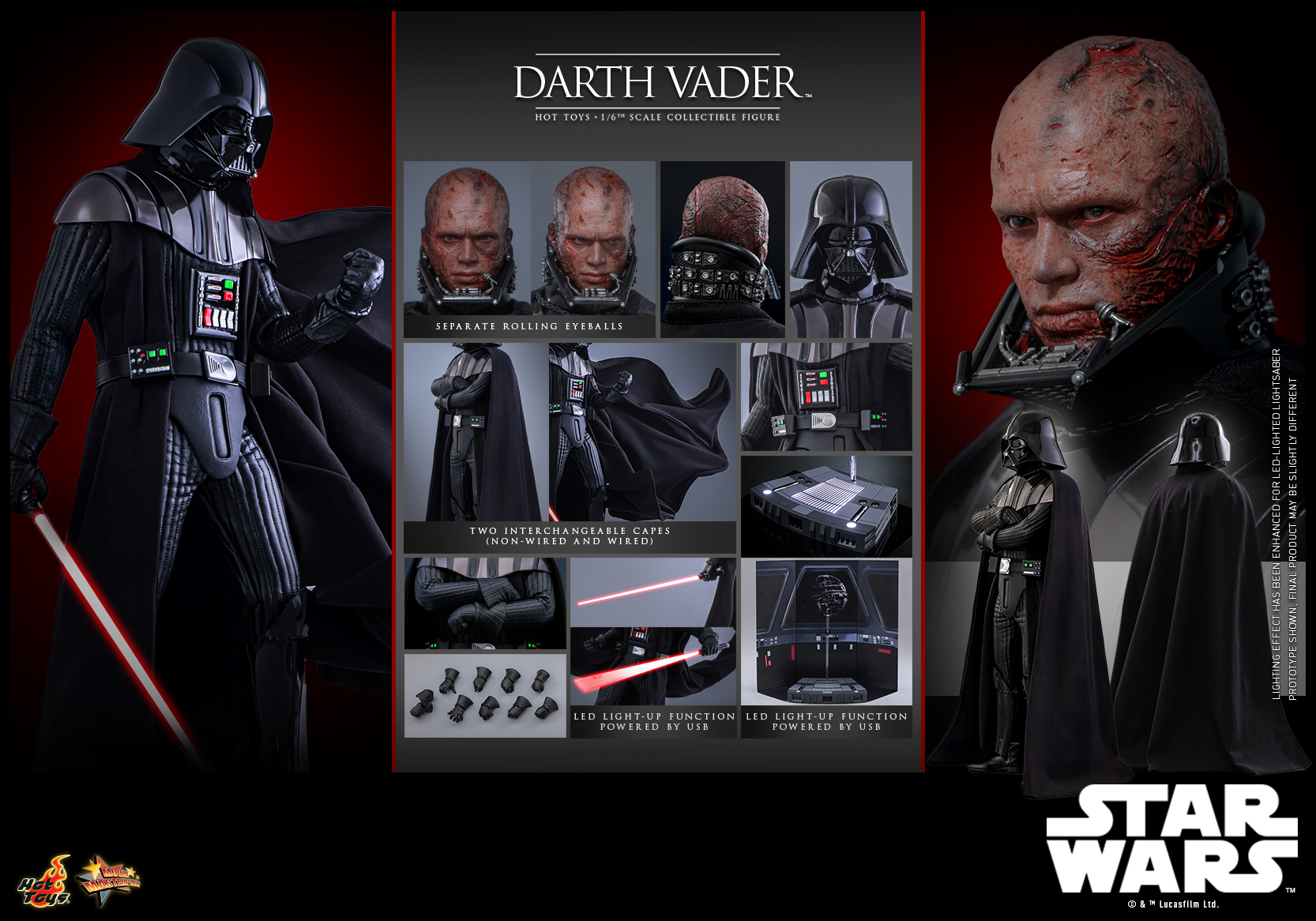 [สั่งจอง]Hot Toys 1/6 - MMS810 - Star Wars: Revenge of the Sith - Darth Vader