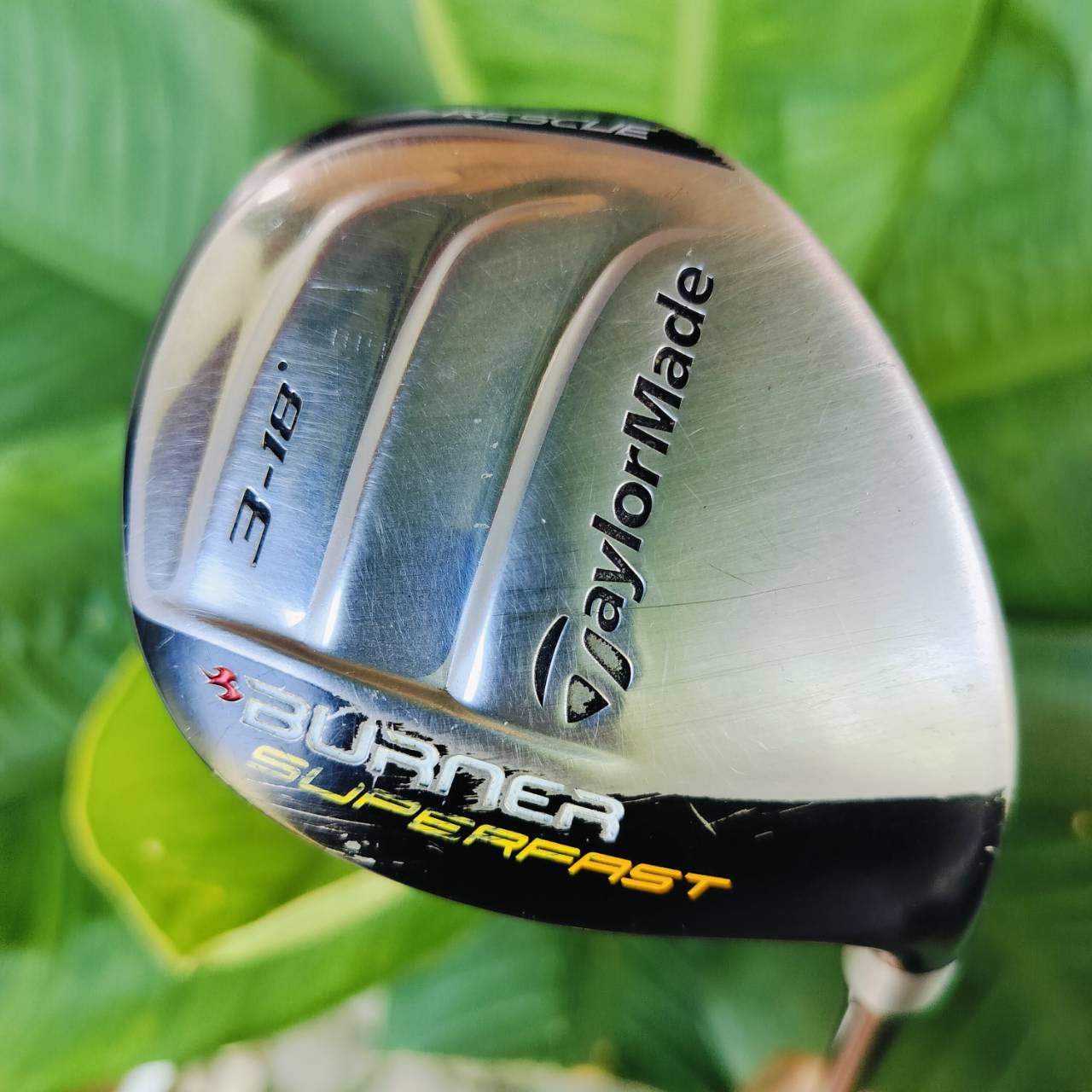 UT3 TAYLORMADE RESCUE BURNER SUPERFAST องศา 18 ก้าน FUBUKI FLEX S มี COVER แท้เดิม เป็นไฮบริดที่ตีง่ายมากๆ ไม้กอล์ฟพรีเมี่ยมมือสอง ของแท้ By NakaraLuxurious