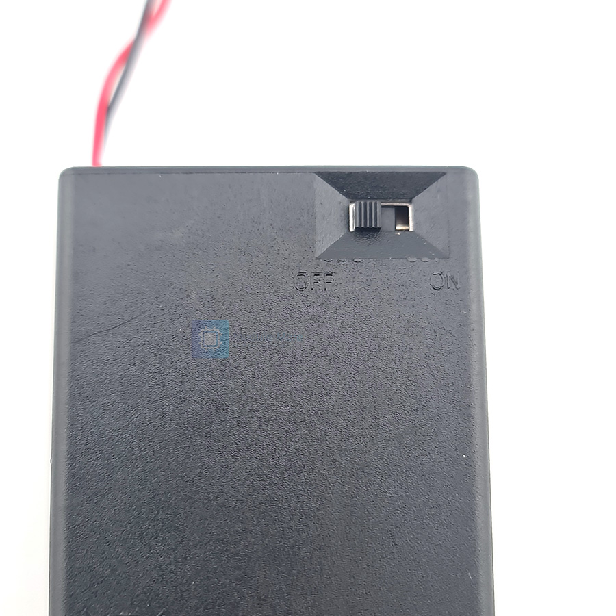 รางถ่าน AA 3 ก้อน 4.5v พร้อมฝาปิดและสวิตซ์ Battery Holders for 3 AA with cover and switch