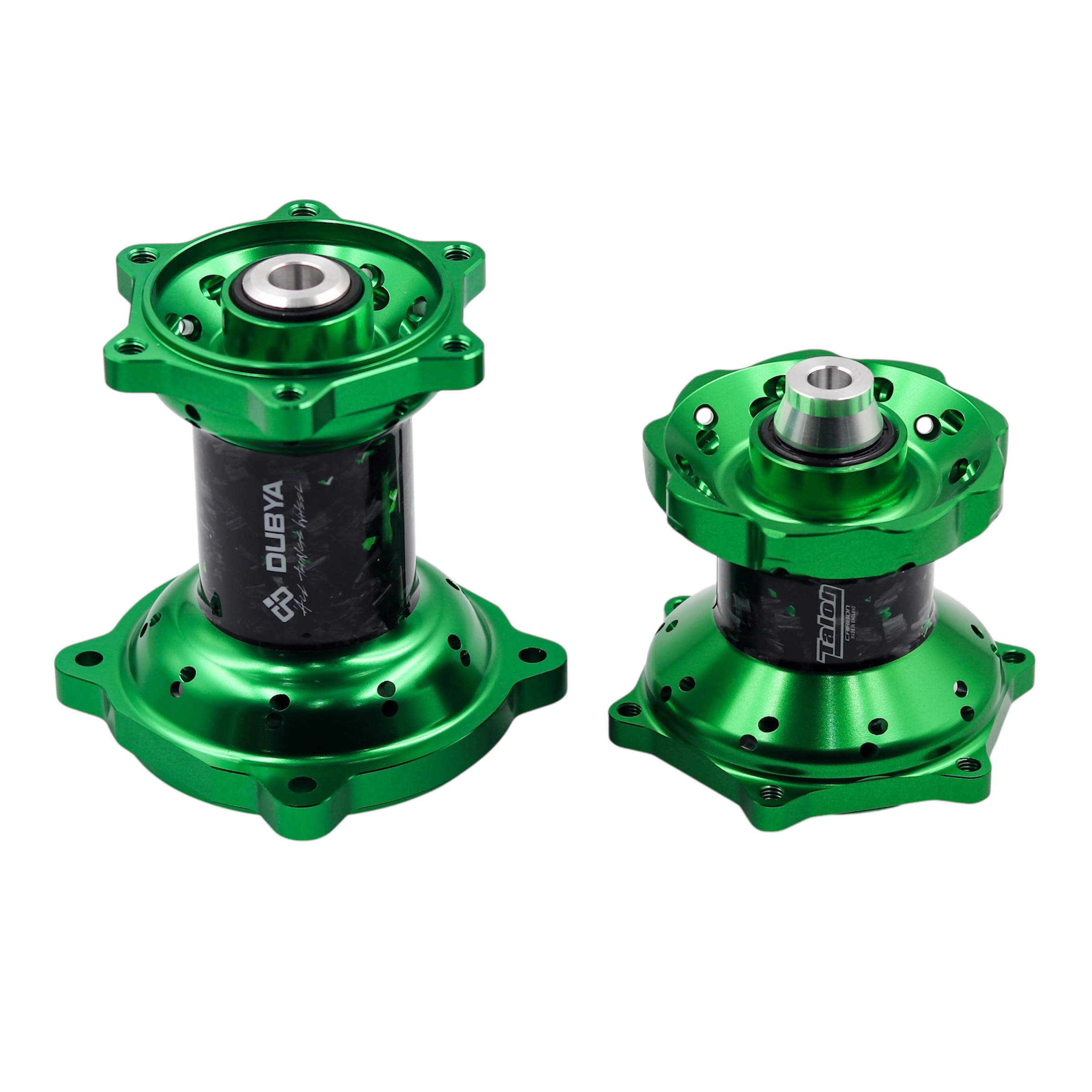 ดุมแต่ง KLX140G/RF - สีเขียว
