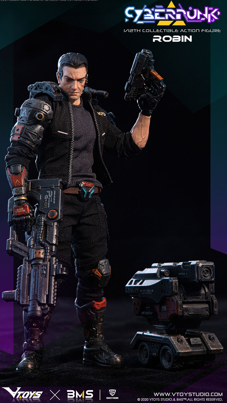 [สั่งจอง] VTOYS X BMS X CF 1/12 : Cyberpunk Robin Deluxe Ver.