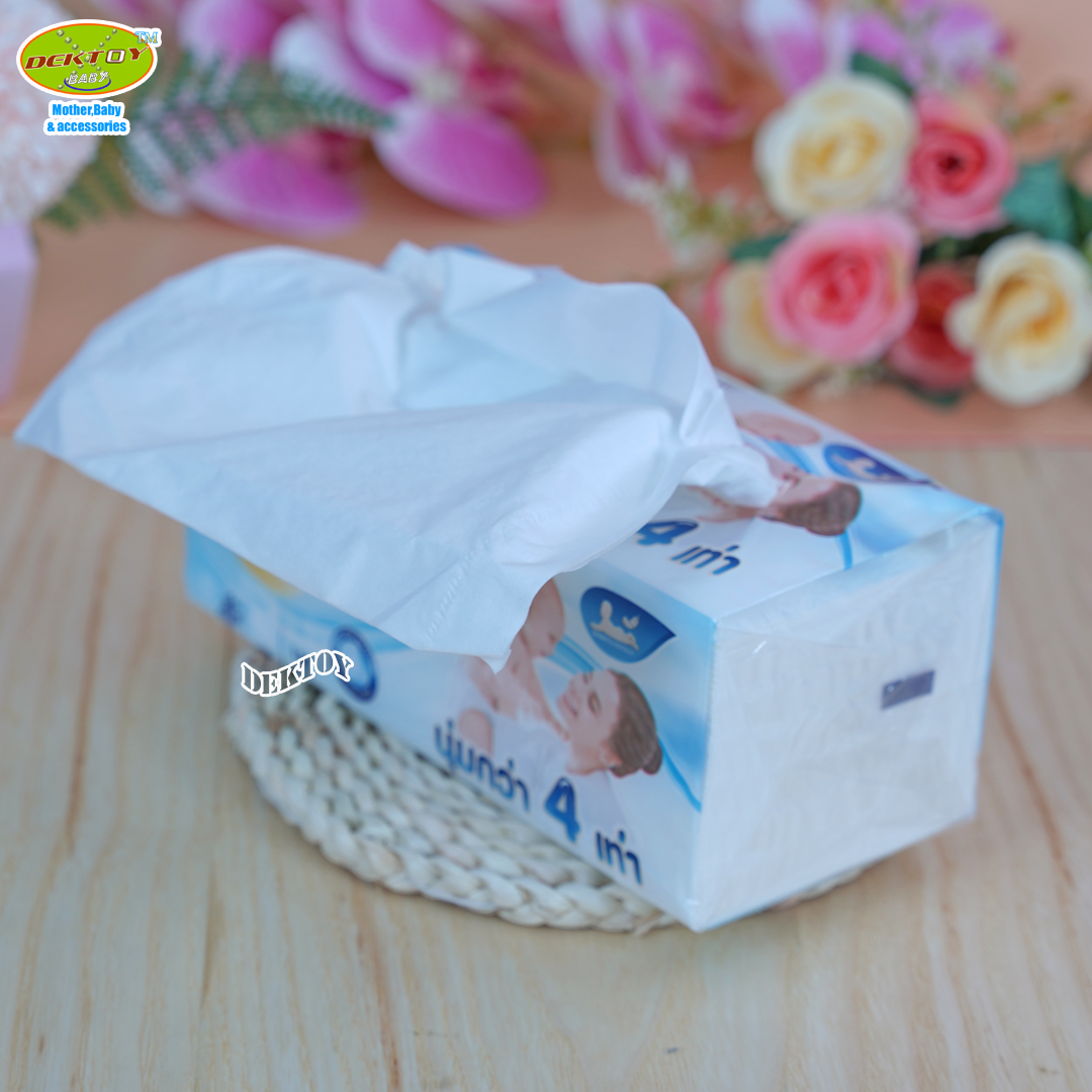 Cello เซลโล่ babysoft กระดาษชำระ ทิชชู่หนา4ชั้น 130 แผ่น 4 ห่อ