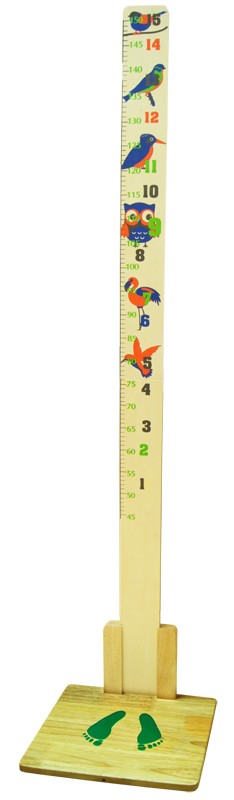 ไม้วัดส่วนสูงเด็กลายสัตว์ปีก ความสูง,วัดส่วนสูง,ไม้วัดส่วนสูงเด็ก , ของใช้โรงเรียน สื่อการสอน