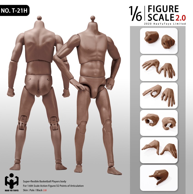 [สั่งจอง] HaoYuToys 1/6 NEW: 2.0 Super Sportsman's Body