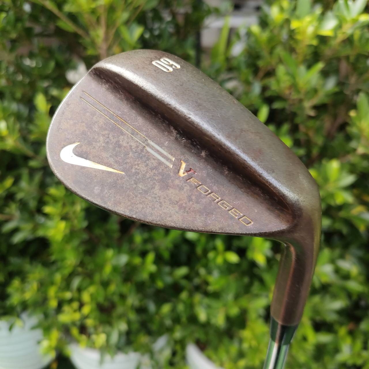WEDGE NIKE VR FORGED องศา 60 BOUNCE LOW ระเบิดทรายดีมากๆ ฟล๊อปช๊อต ก้าน DYNAMIC GOLD S200 แม่นยำ เหมาะกับ WEDGE เนื้อเหล็กนุ่มแท้ สนิม สปินจัด ความรู้สึกดีมาก
