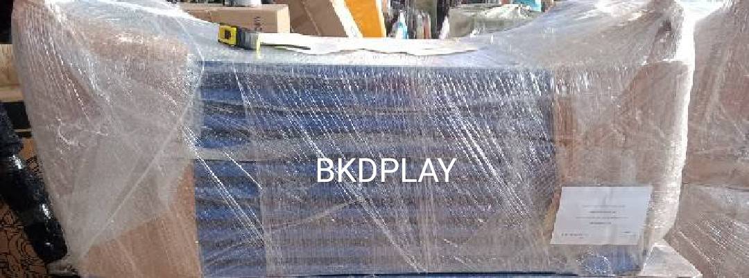 เตียงผ้าตาข่ายB สีน้ำเงิน โครงสร้างไฟเบอร์กลาส,เตียงเด็กอนุบาล,เตียงสนาม เตียงตาข่าย เตียงผ้าใบตาข่าย สำหรับโรงเรียน ศูนย์พัฒนาเด็กเล็ก พร้อมส่ง