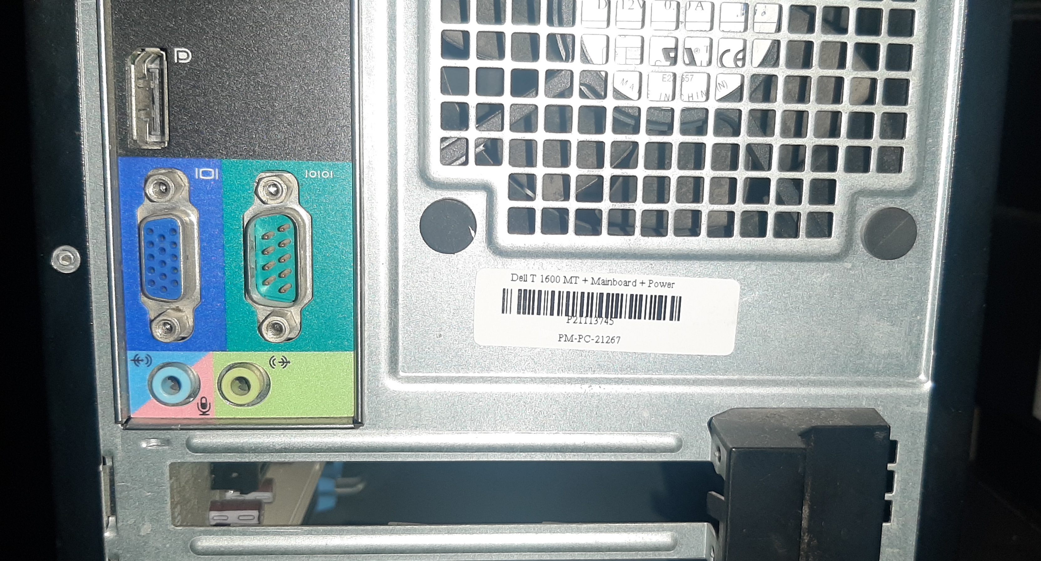 เวิร์คสเตชั่นมือสอง สภาพดี Dell Precision T1600 (i3-2120 Ram8GB HDD500GB) ประกันร้าน 1 เดือน