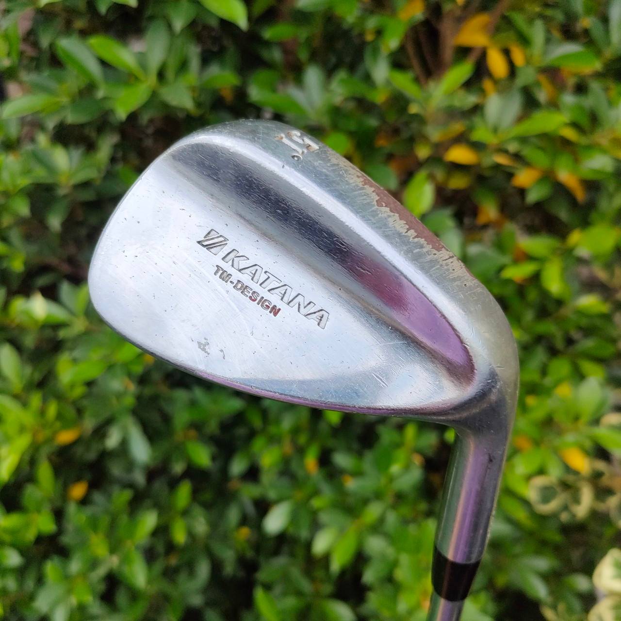 WEDGE KATANA TM-DESIGN FORGED องศา 51 ก้าน TX-90 FLEX 2 สุดยอด WEDGE พรีเมี่ยมจากญี่ปุ่น แบรนด์ดี FORGED JAPAN สปินจัด ตกหยุดถอยหลังครับ