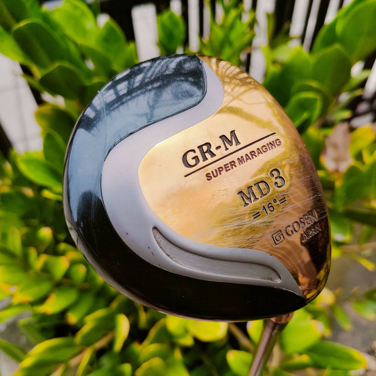 FW GOSEN JAPAN GR-M MD3 องศา 16 หน้าเด้งมากๆ SUPER MARAGING ก้านเบามาก ULTRA LIGHT FLEX R ตีง่ายๆ ตีแบบสบายๆ ไม้กอล์ฟพรีเมี่ยมมือสอง ของแท้ By NakaraLuxurious