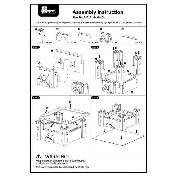 ชุดไม้ประกอบป้อมปราการอัศวิน ,ของเล่นเสริมพัฒนาการ ,ของเล่นเสริมทักษะ,ของเล่นเด็ก, สื่อการสอนอนุบาล