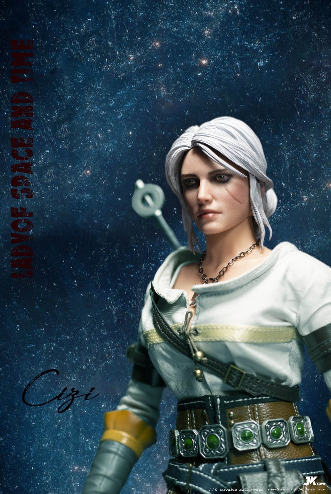 [สั่งจอง]JKTOYS K-001 1/6 : Lady of space and time- Ciri